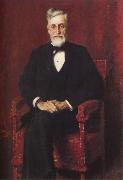 William Merritt Chase Old man oil painting